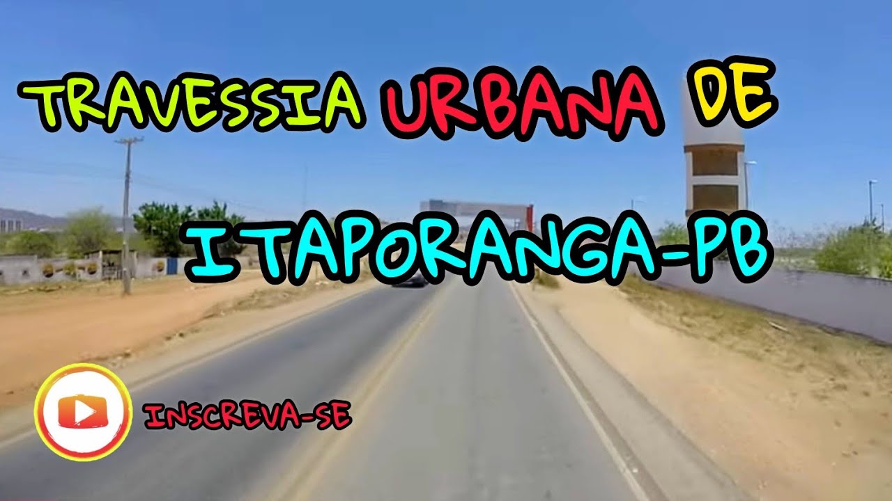 PB-386 chegando em Itaporanga PB,e os desafios de atravessar a cidade de carreta em dia de feira.