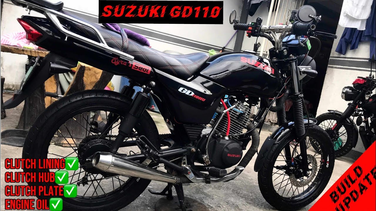 REVIVING MY 13 YEAR OLD MOTORCYLE|| SUZUKI GD110