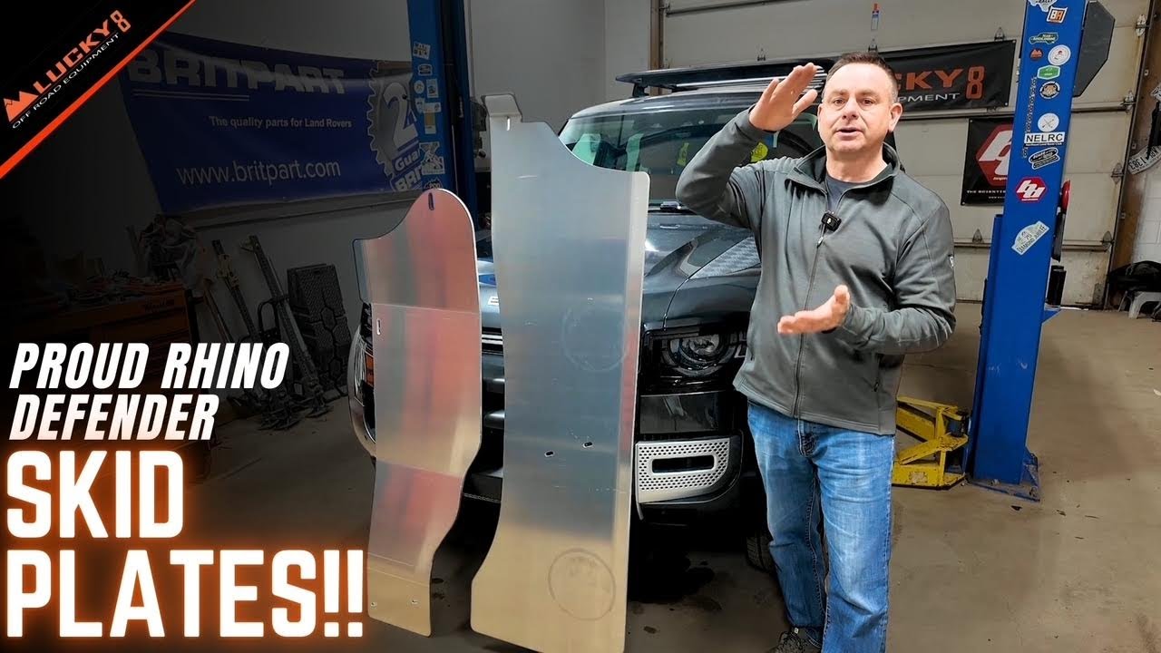 Defender L663 Upgrade: Gas Tank Skid Plates