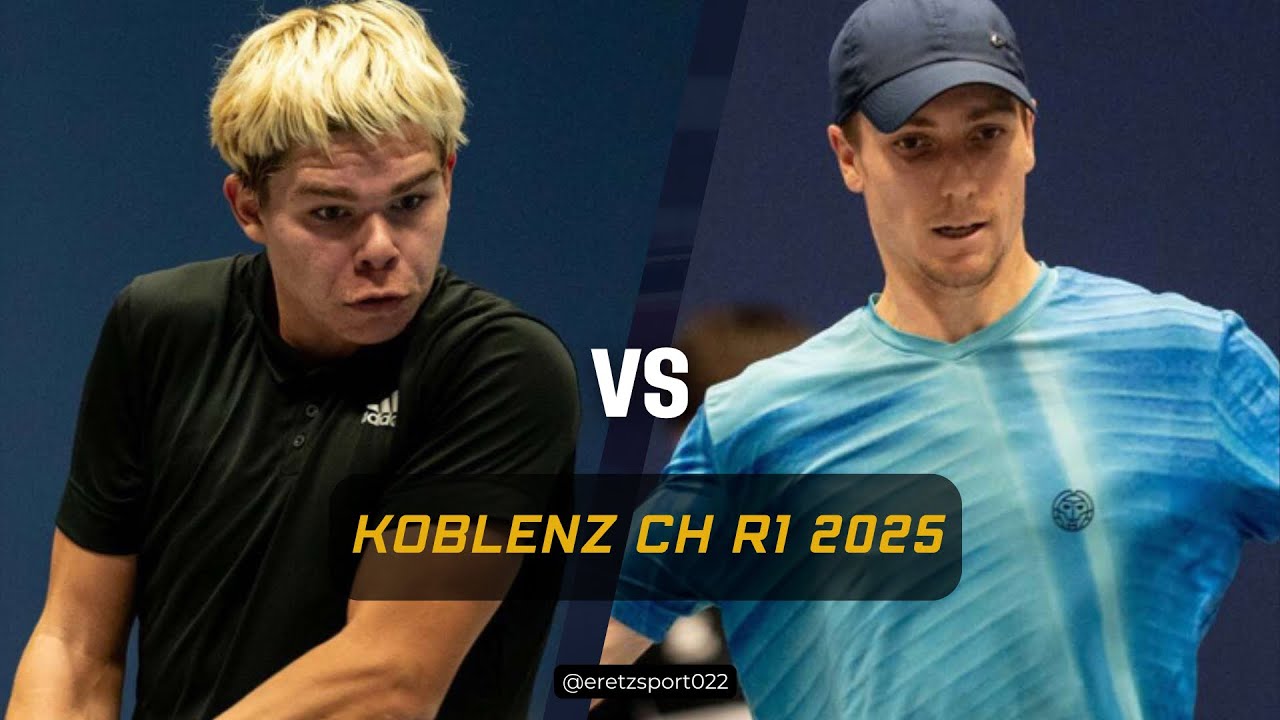 Koblenz Challenger 2025 R1: Diego Dedura-Palomero [WC] vs. Florian Broska [Q] Highlights