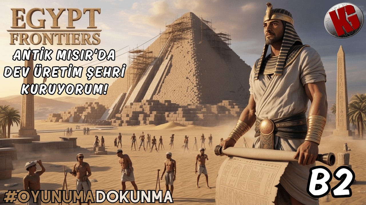 ANTİK MISIR'DA DEV ÜRETİM ŞEHRİ KURUYORUM! - Egypt Frontiers Türkçe | #2