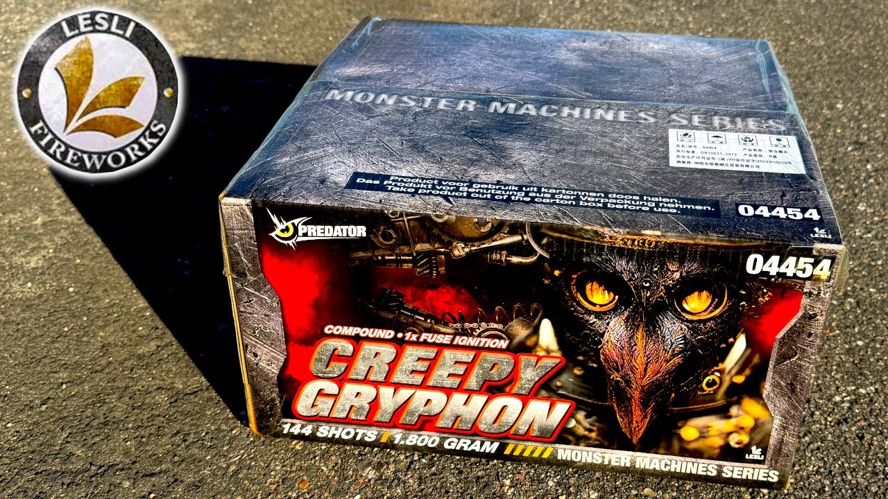 LESLI GREEPY GRYPHON | VERBUNDFEUERWERK 💥 NEUHEIT 2024 (ca. 100€)