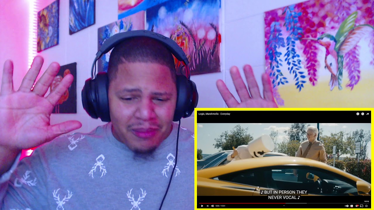 First Time ACTUALLY listening to Logic | Logic - Everyday REACTION!!