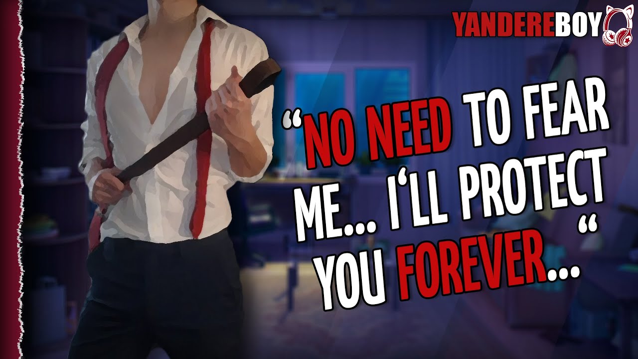 You Flinch in Front of Your Yandere Kidnapper [Yandere Boy ASMR RP] x Listener