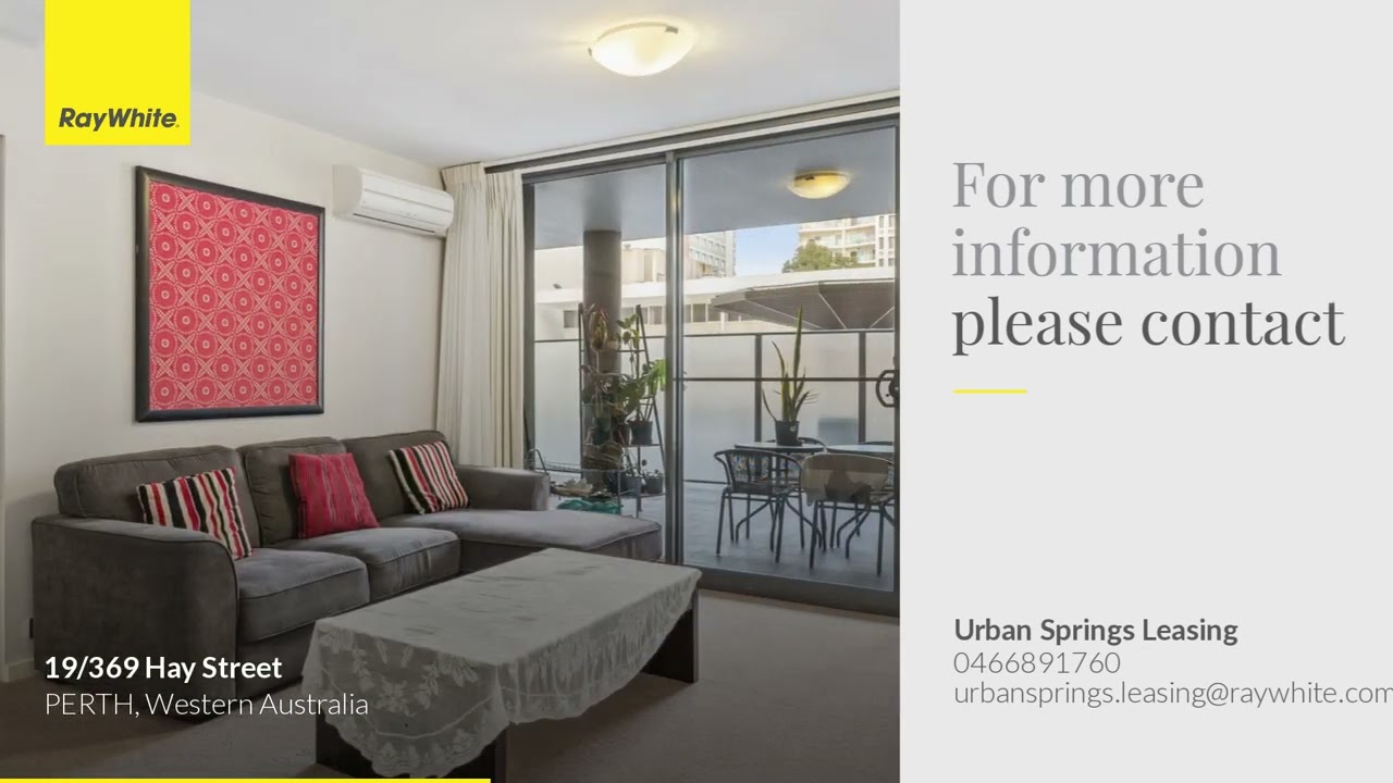 19/369 Hay Street, Perth WA