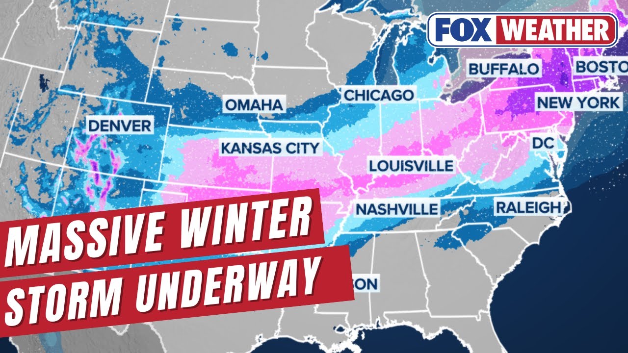Historic Winter Storm Blasts Plains, 245m Across 40 States Brace For Major Disruptions