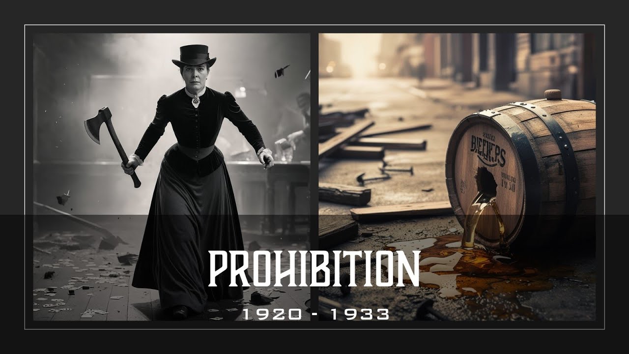 Prohibition History - 18th Amendment -  History Simplified and Explained - (Summarized)