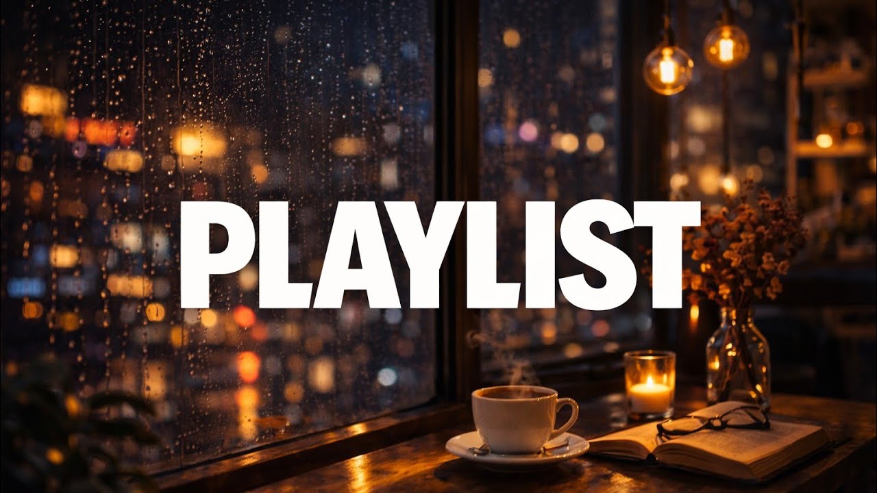 Playlist | Cozy Rainy Cafe Night