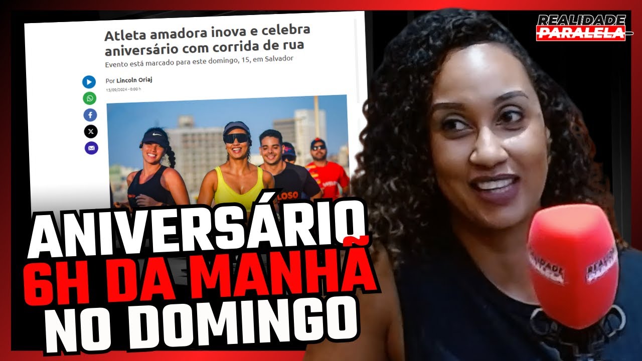 MUITA GENTE ME XINGOU (Pedrita Maria - Corredora Amadora) | S&oacute; Vem Cortes