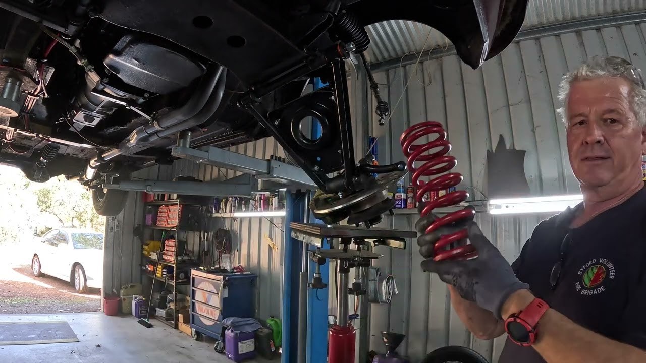Crap to Cream, MGB Crossmember removal and replacement, includes Spax upgrade and castor correction