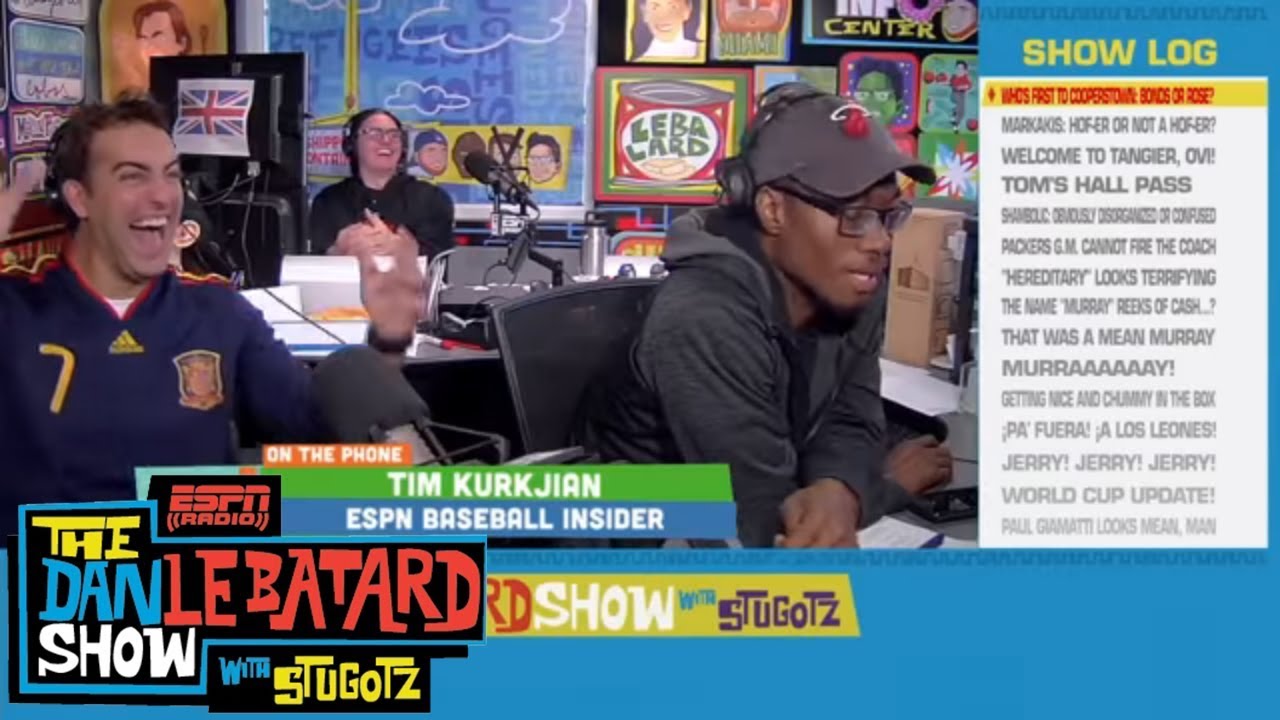 Tim Kurkjian on Barry Bonds' Hall of Fame case and his celebrity crush | Dan Le Batard Show | ESPN