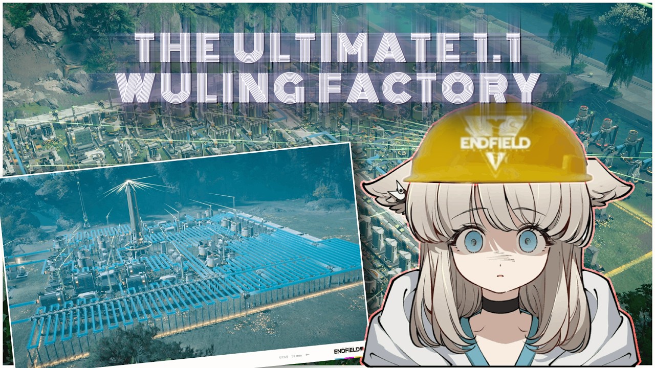 1.1 Wuling FACTORY Blueprints! | Arknights: Endfield Min-Maxing (EU/NA & ASIA Codes!)