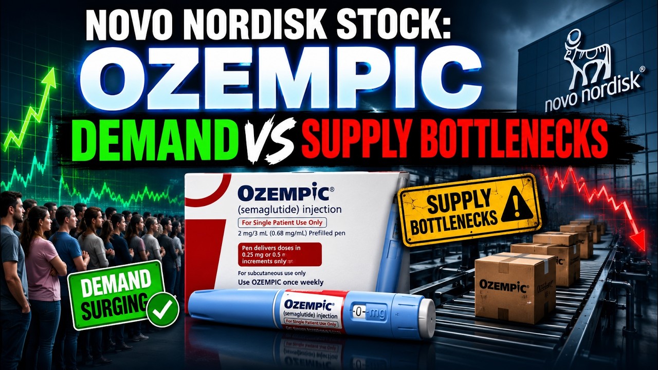 Новости акций Novo Nordisk (NVO): спрос на &laquo;Оземпик&raquo; против проблем с поставками