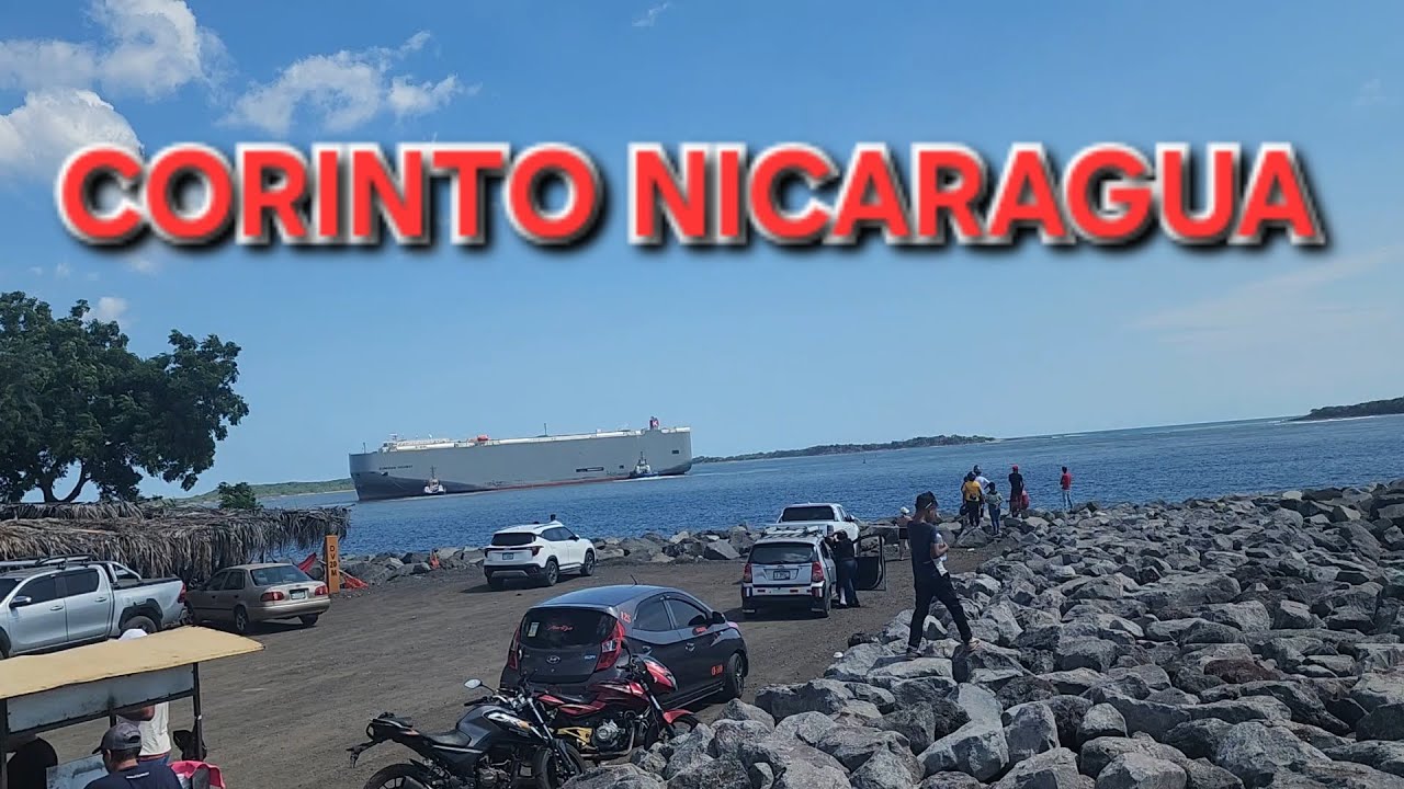 LA NUEVA PISTA PERIMETRAL DE EL BELLO PUERTO DE CORINTO NICARAGUA