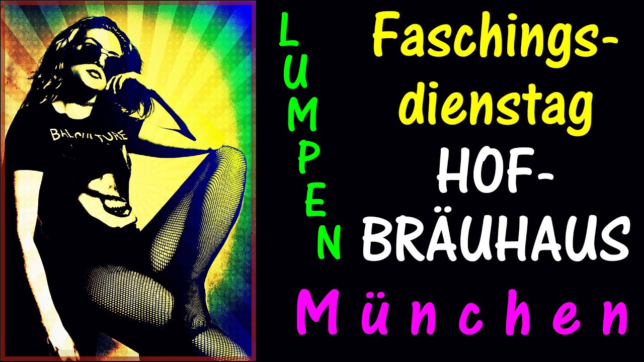 Konzert // Lumpenkapelle Aitrach 2016 Faschingsdienstag 9. 2. Hofbräuhaus am Platzl, München, DE