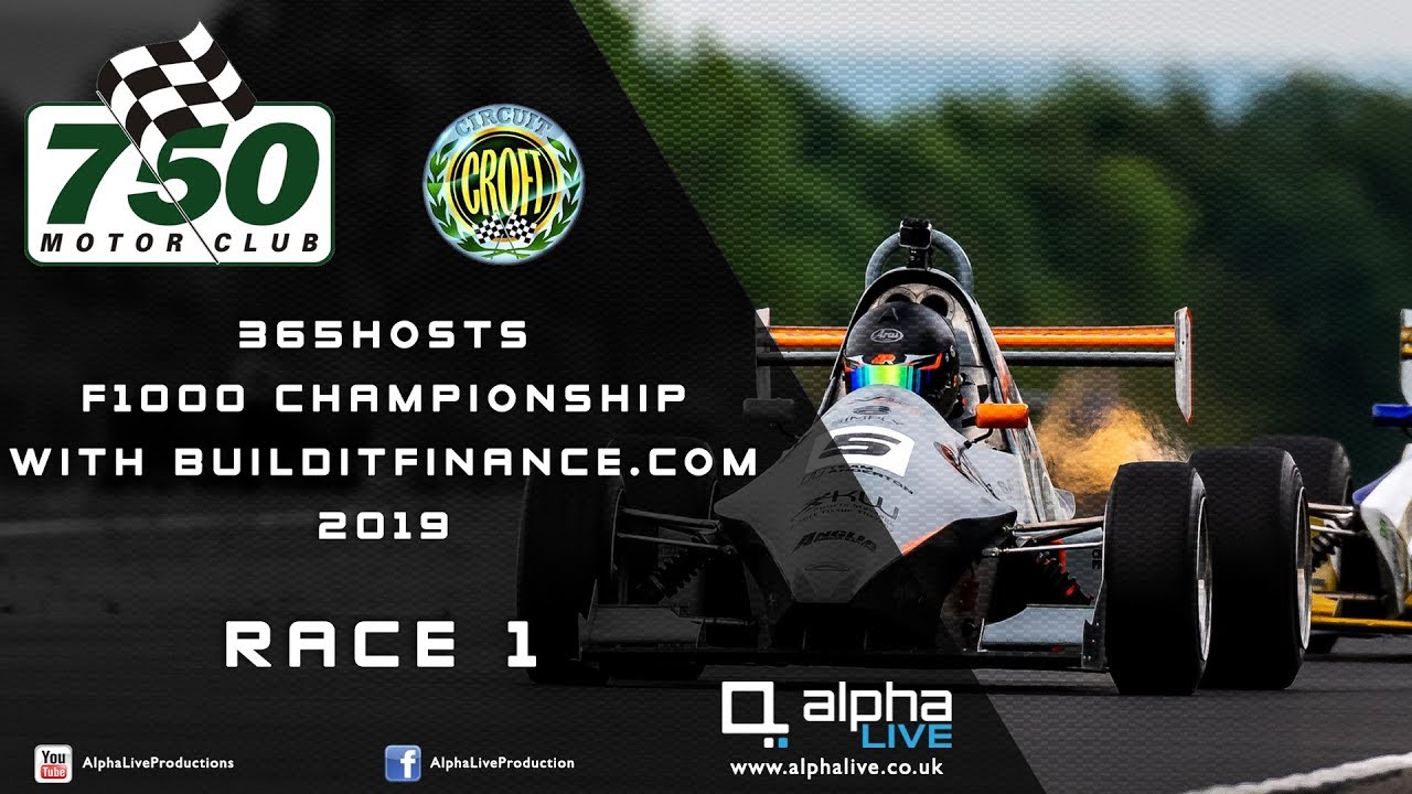 365Hosts F1000 Championship, with BuildItFinance.com - Croft 2019 - Race 1