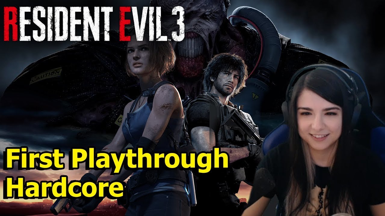 [Hardcore] Resident Evil 3 Remake - First/Blind Playthrough!!