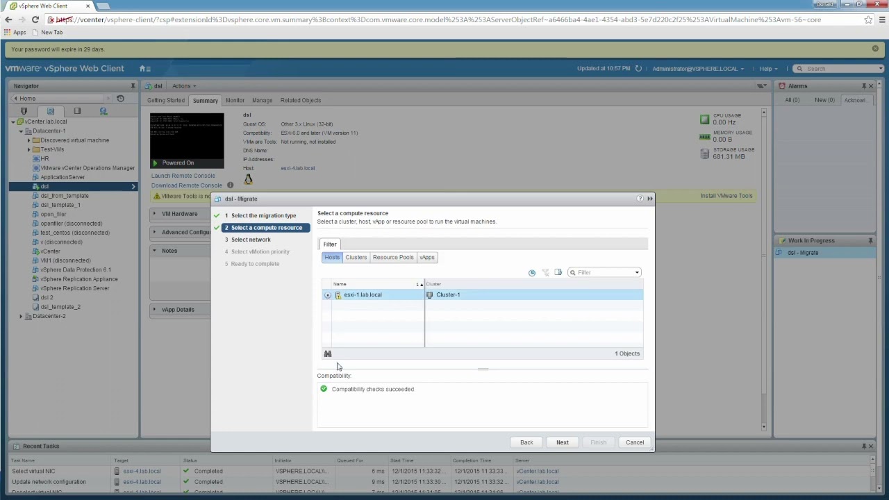 13 - Migrating Virtual Machines - Part 2