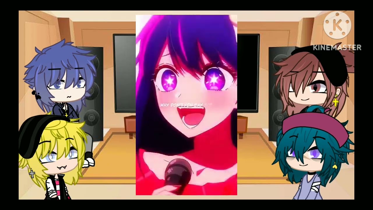 Mukami brothers react yui as Ai Hoshino💫💫 / alternative universe Yui