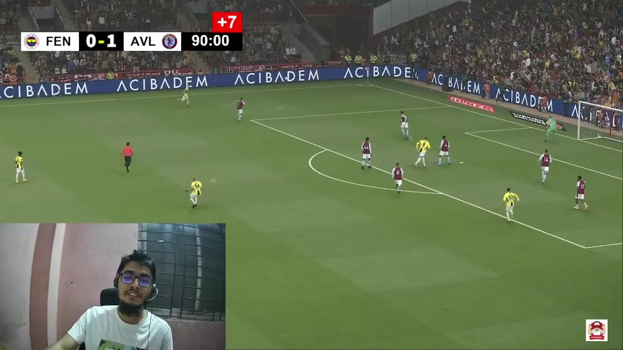 🔴LIVE : Fenerbahce vs Aston Villa | Europa League 2025/26 | Full Match PES 21 Simulation Gameplay