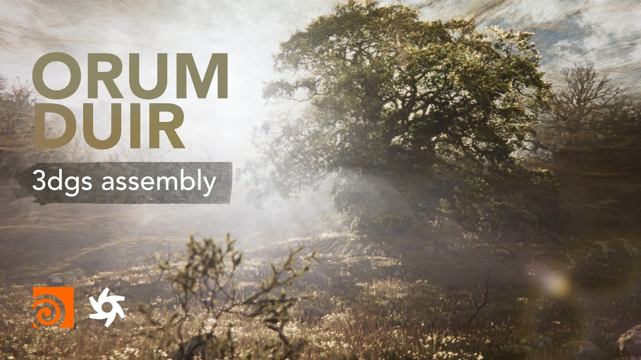 Orum Duir | CG assembly Houdini + Splats in Octane Standalone
