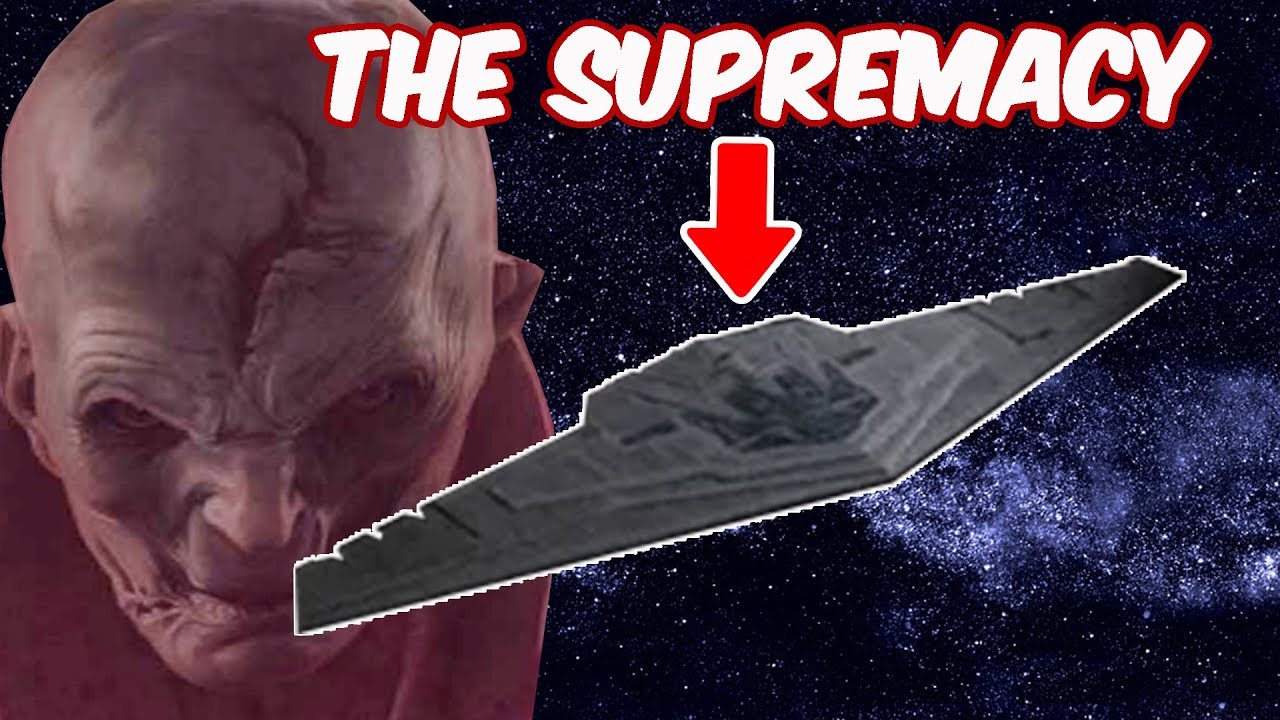 Snoke's Mega Star Destroyer 