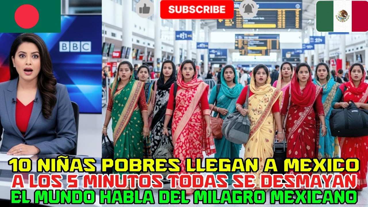 Niñas de Bangladés lloran en Narita al ver agua del grifo 😱
