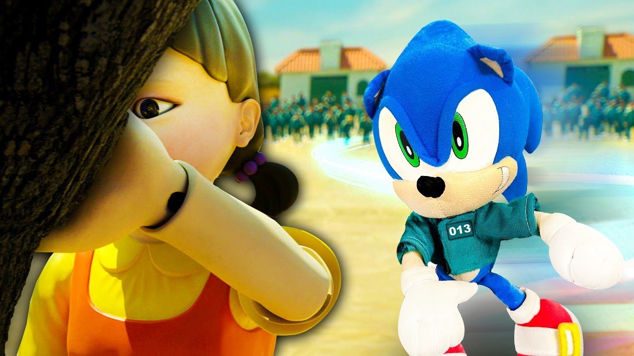 ¡Sonic en el Juego del Calamar! 🦑 - Sonic and Friends en Español