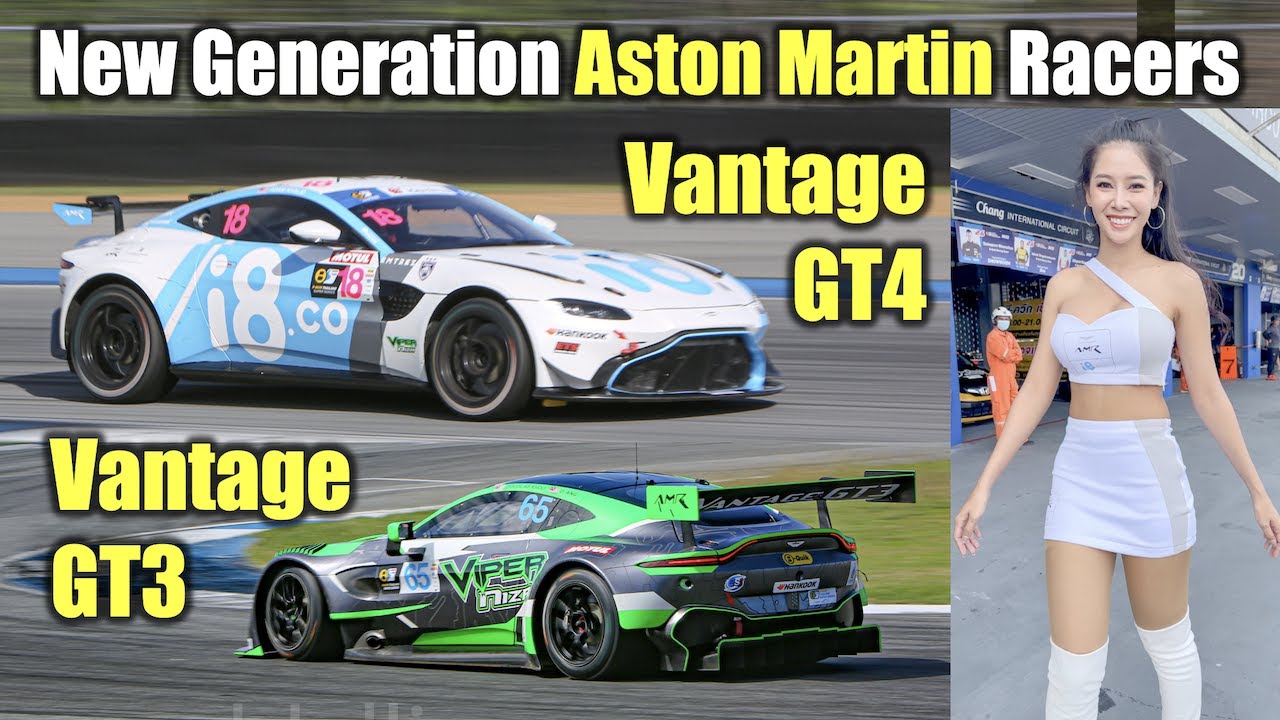 Aston Martin Vantage GT3 & GT4 2023: A Close Up Look At The New Generation Racing Sportscars!