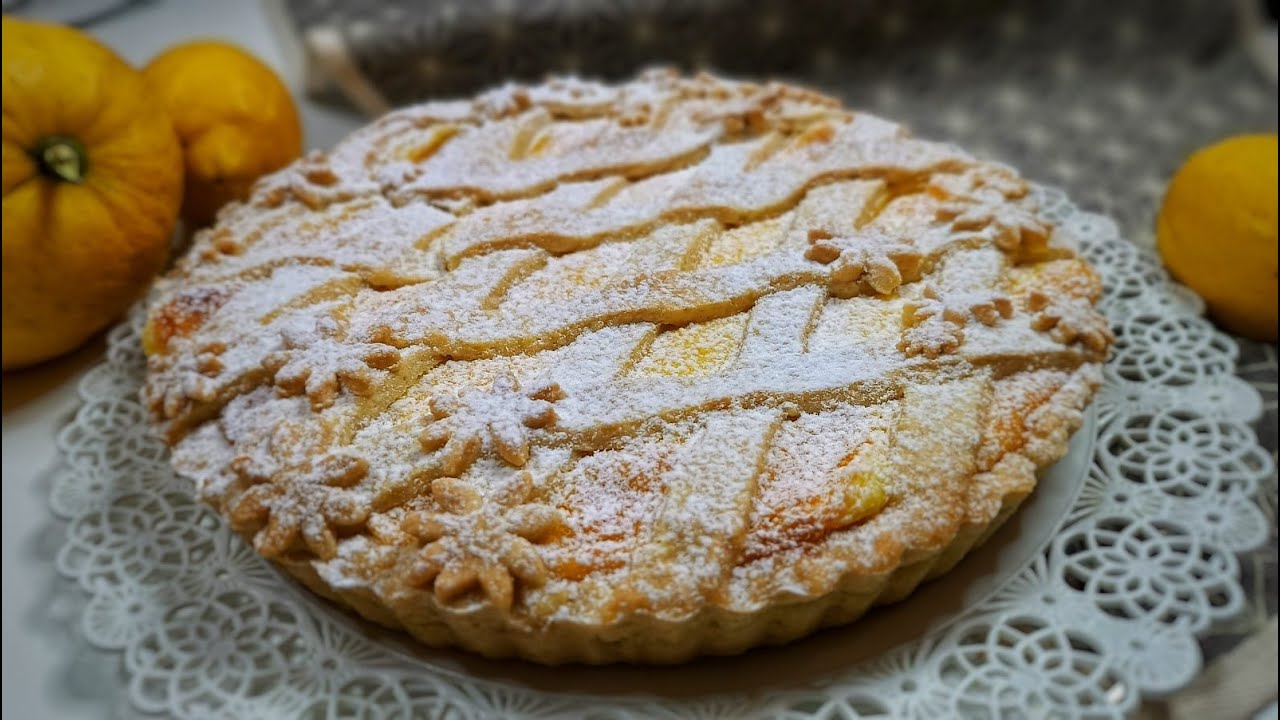 Crostata di crema e  ricotta.. semplicemente deliziosa💕