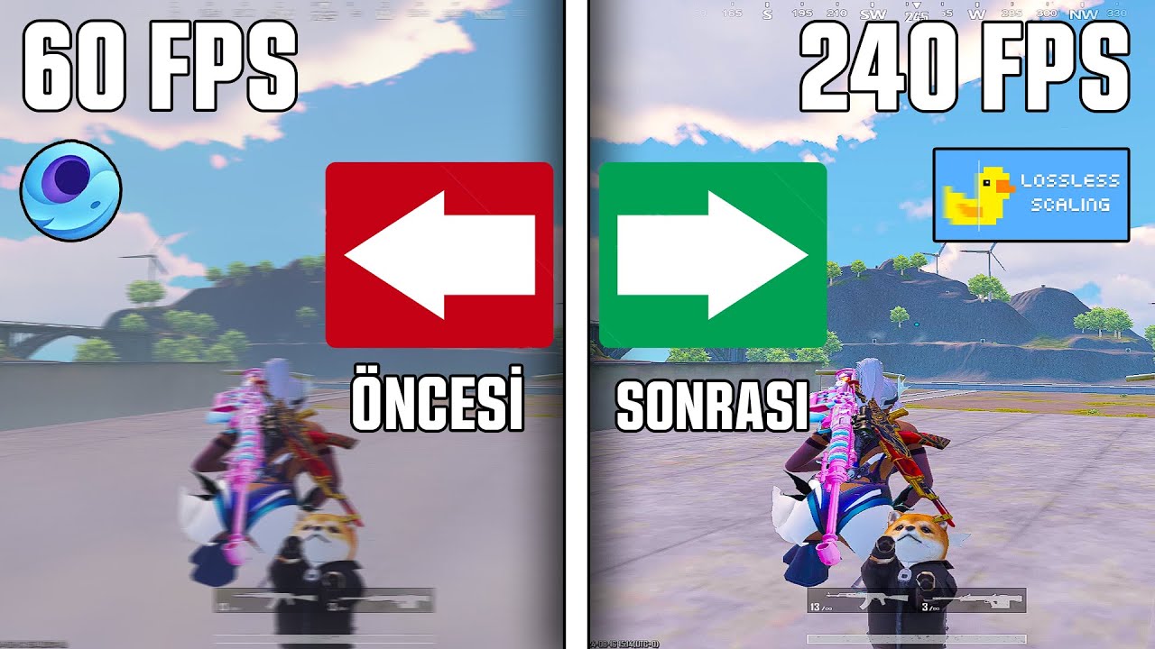 PUBG MOBILE GAMELOOP KASMALARINA SON - Lossless Scaling