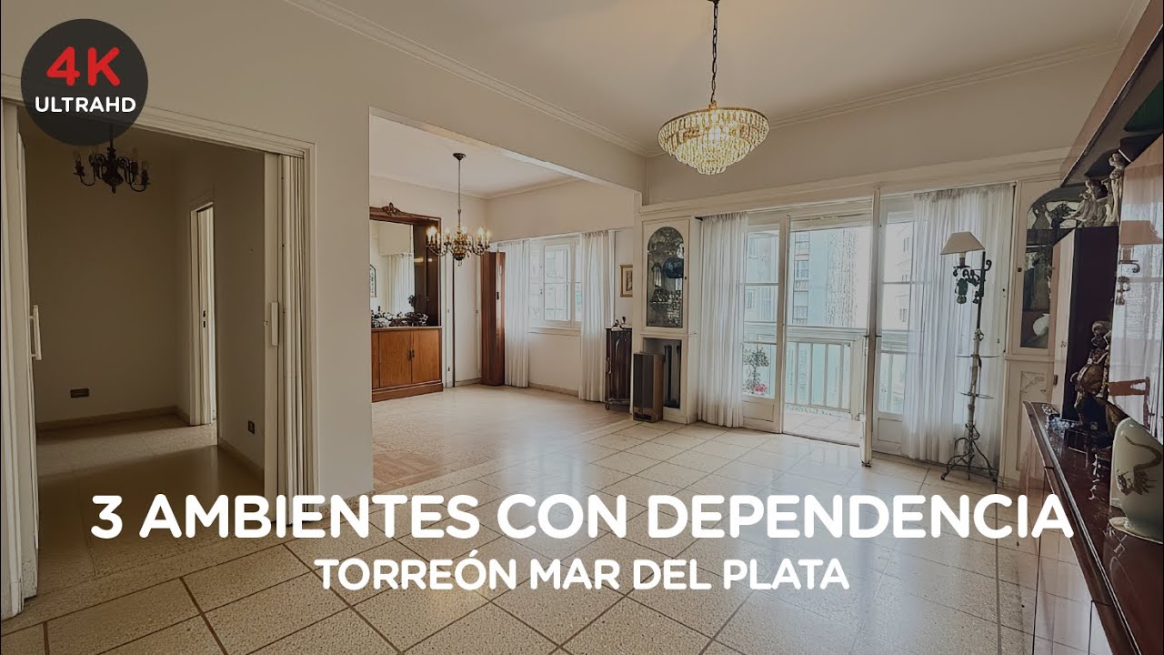 🏡 Departamento en venta en Mar del Plata | 3 Ambientes con dependencia y balcón a metros del mar