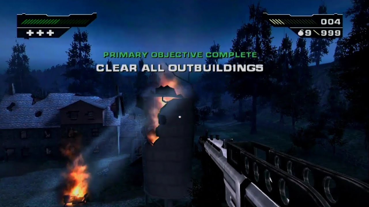 BLACK - Misión #2 - Treneska Border Crossing - Playstation / Xbox - Cruce Fronterizo de Treneska