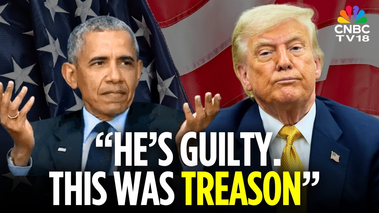 WATCH: President Trump Says DOJ Should Target Obama For Allegations About The 2016 Election | N18G