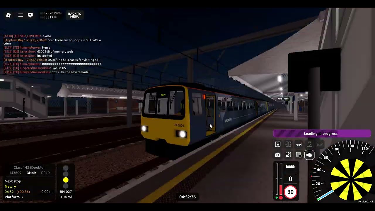 Roblox SCR: Newry - Greenslade