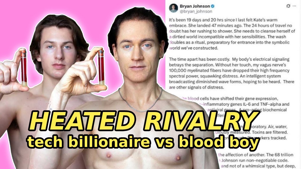 Bryan Johnson’s unhinged erotica (he’s dating his assistant now)