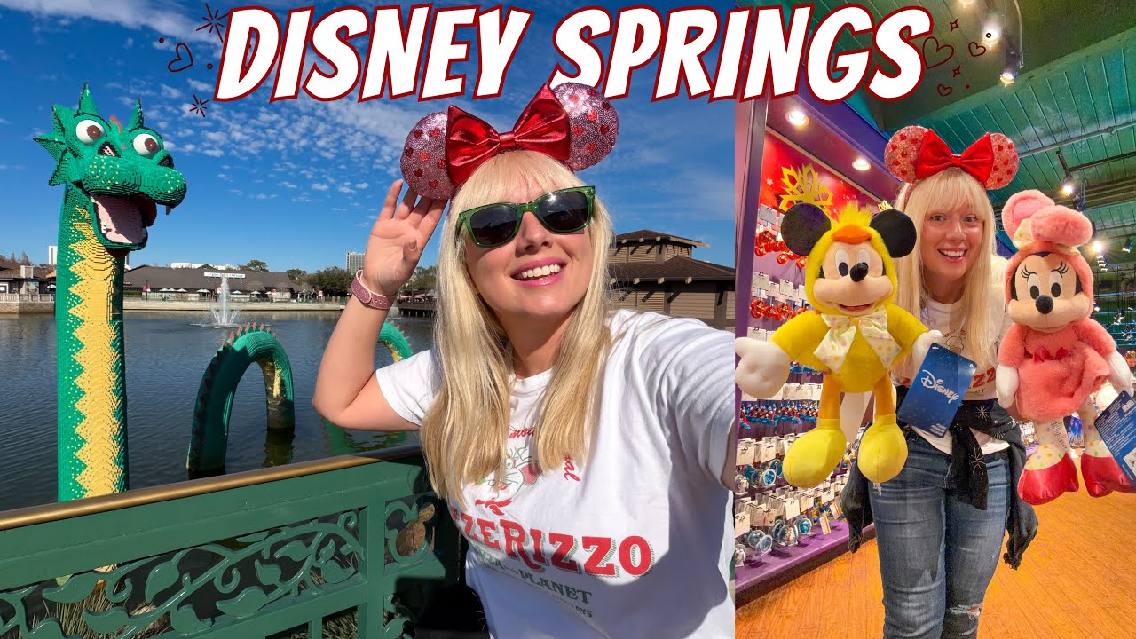 NEW at Disney Springs! Mickey & Minnie Easter Plush, Muppets, Valentine's Day, Pin Traders & MORE