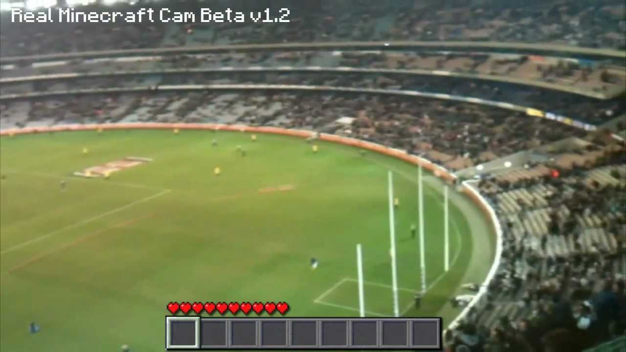 Real Life Minecraft - Footy At The MCG!