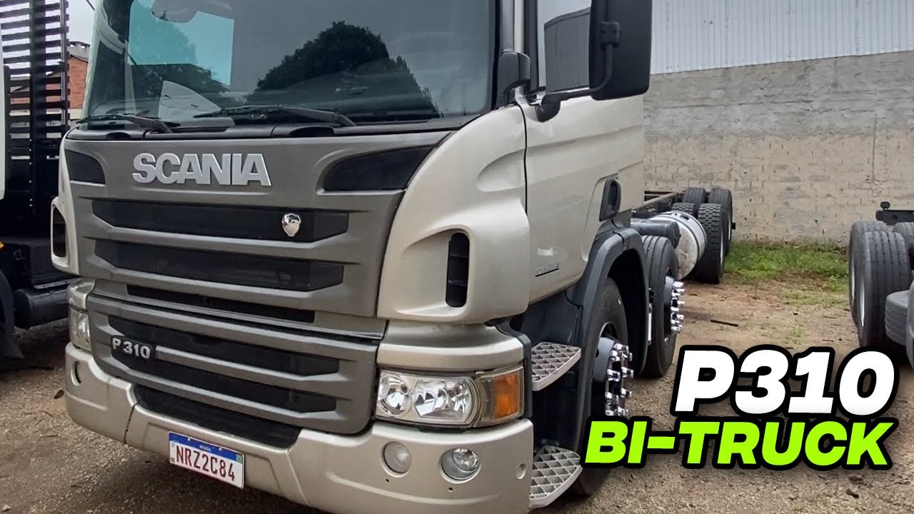 ECONÔMICO E CONFORTÁVEL!!! À VENDA ESSE LINDO SCANIA P310 2014 8X2 4ºEIXO BITRUCK NA LAF CAMINHÕES