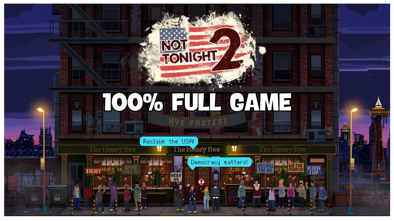Not Tonight 2 100% Full Gameplay Walkthrough  + All Achievements (100% Accuracy)
