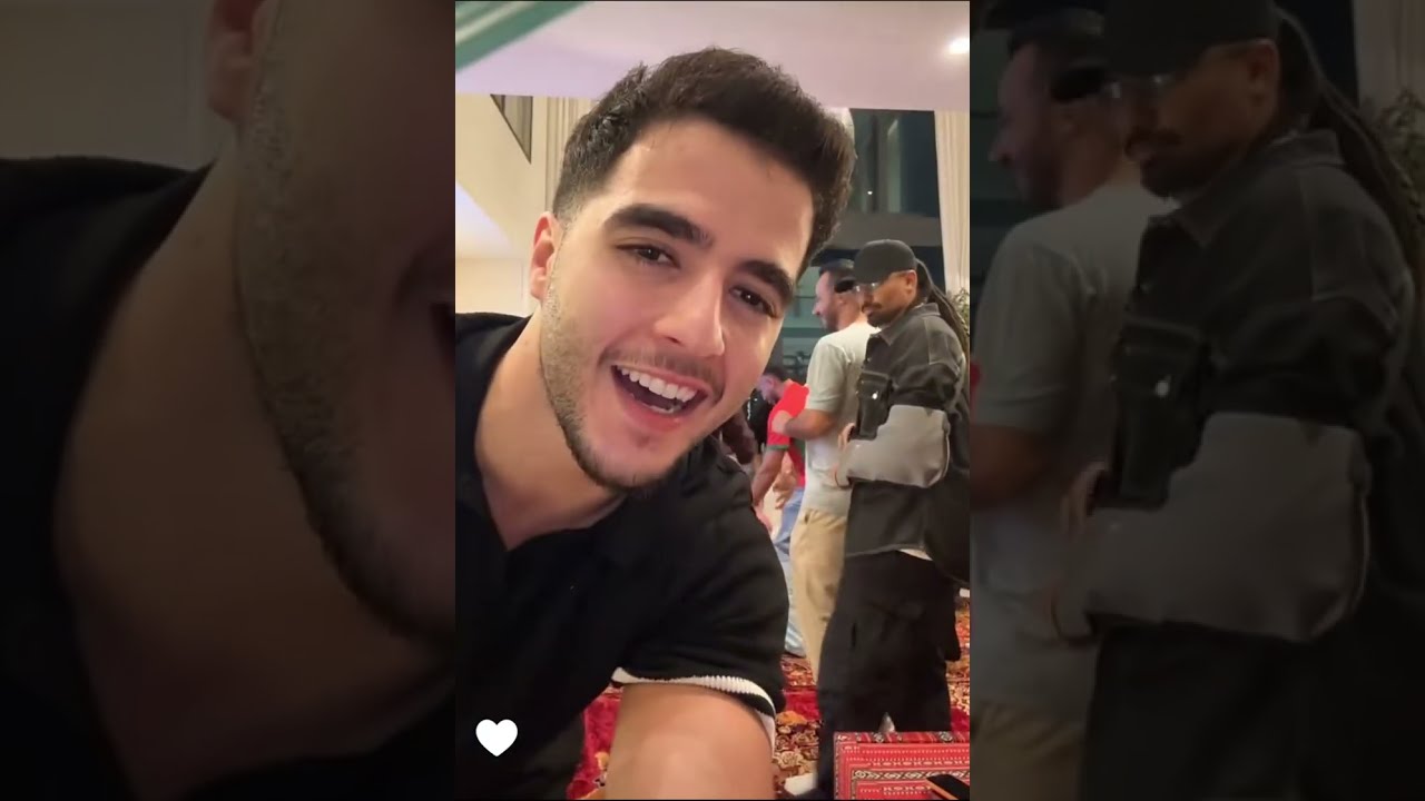 واخيرا أنس الشايب الأردني ولعها في عزيمة فطور رمضان في منزل أسامة مروة 😍🔥