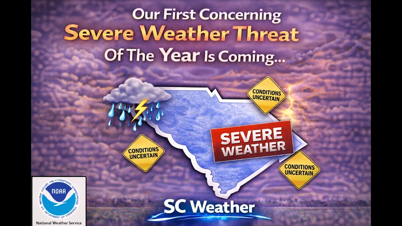 Our First Concerning Severe Weather Threat Of The Year Is Coming...
