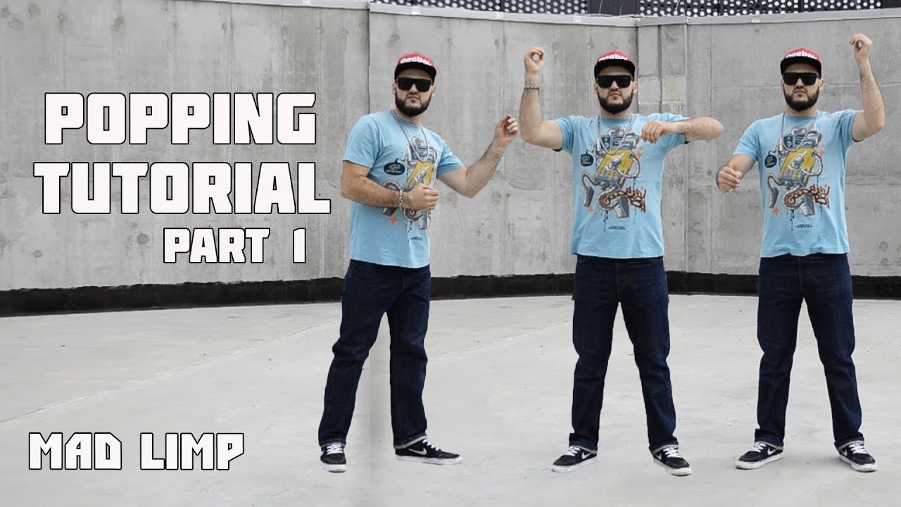 Popping Tutorials | Lesson 1 - Robot Style ( Isolation | Body Control ) Part 1