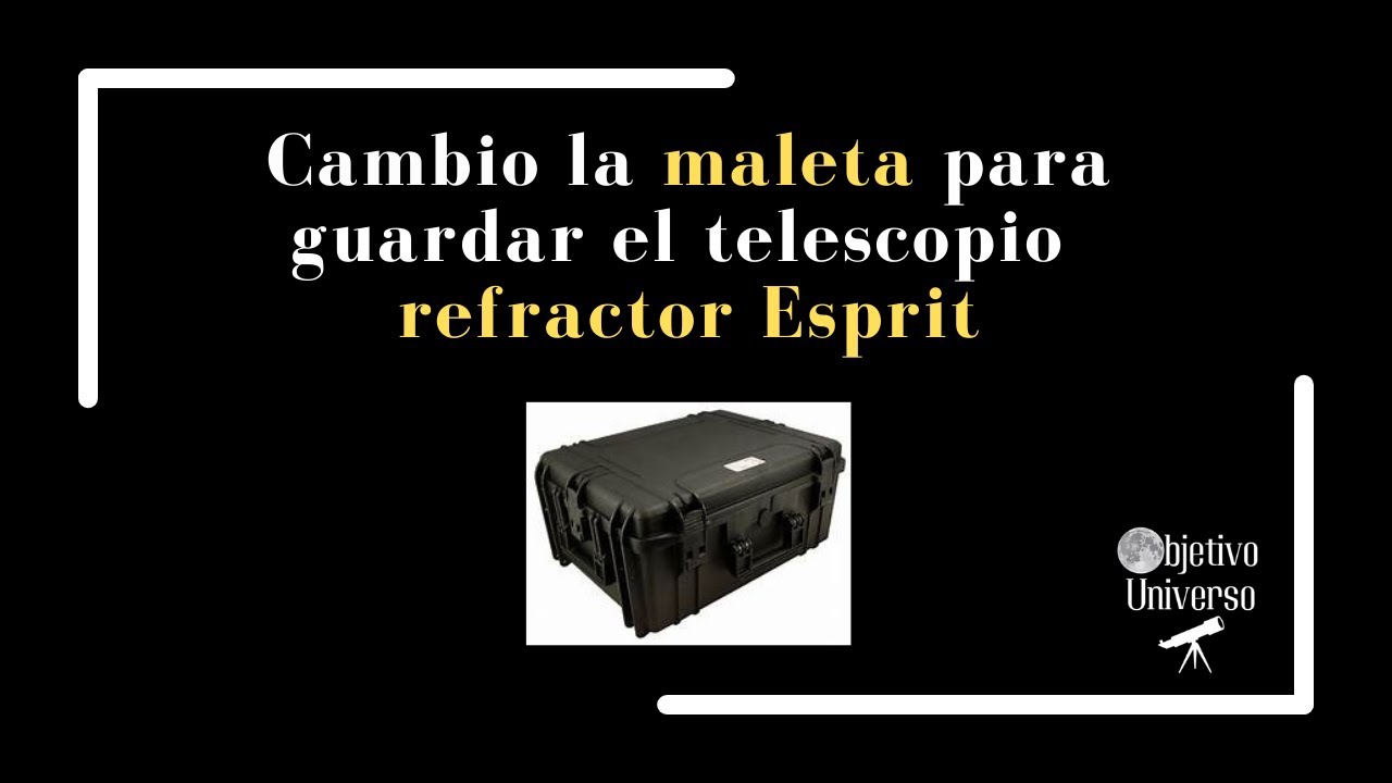 Sustituyo maletín de transporte del Esprit por un Geoptik