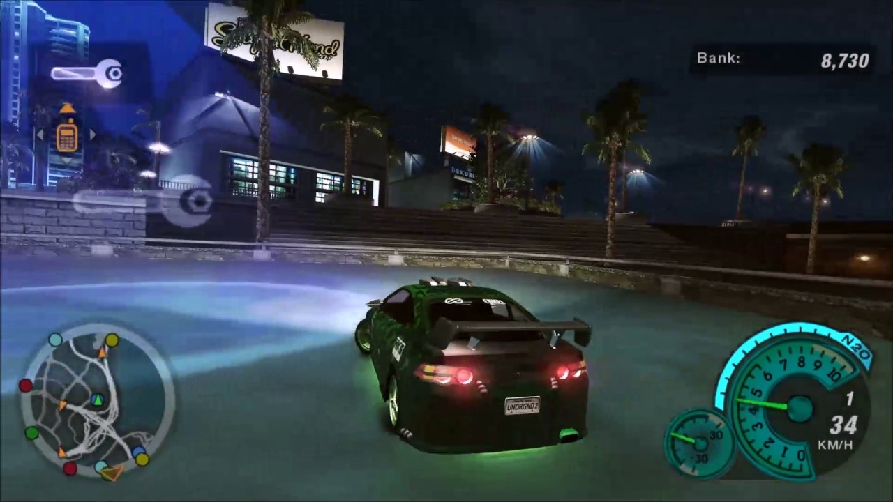 NFSU2 - Secret Areas with No Clip