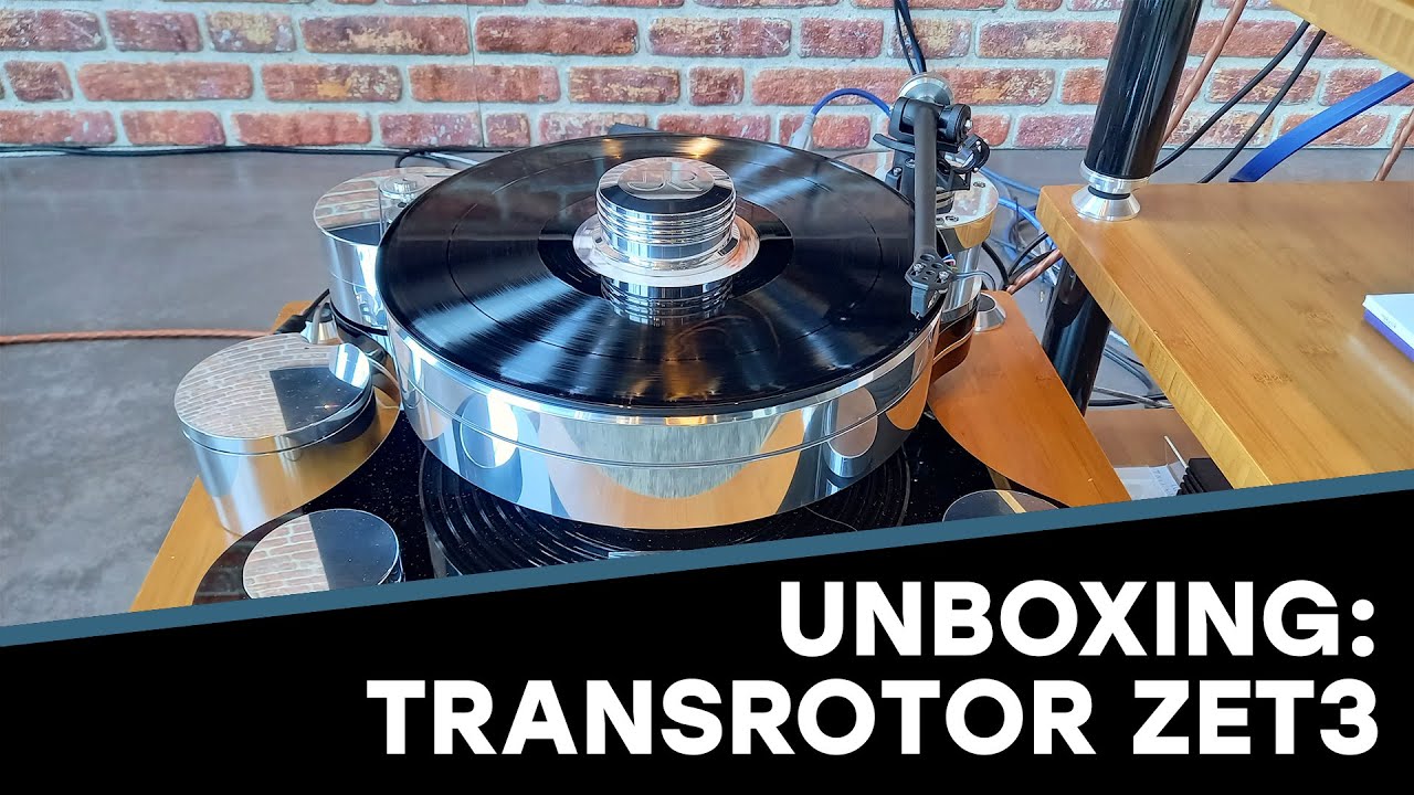 High-End Draaitafel, Unboxing & Demo van de Transrotor Zet 3  | Hifi Vinyl Experience 🎧