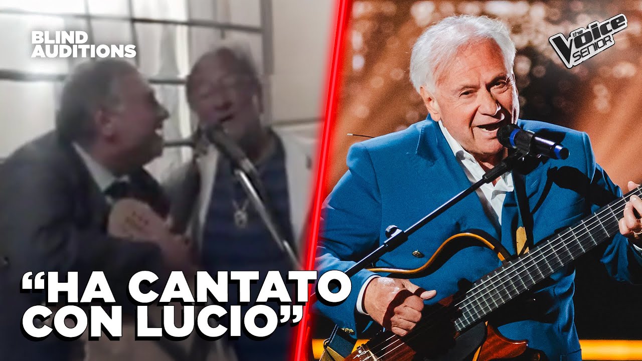 Carmelo suona e canta “Fly me to the moon” di Frank Sinatra | The Voice Senior Italy Blind Auditions