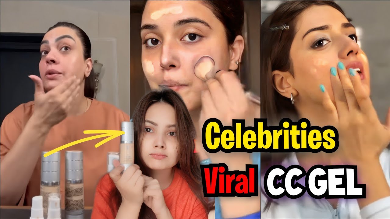 What Makes CELEBRITIES Love This CC Gel?  Let's Try This Viral Gel!