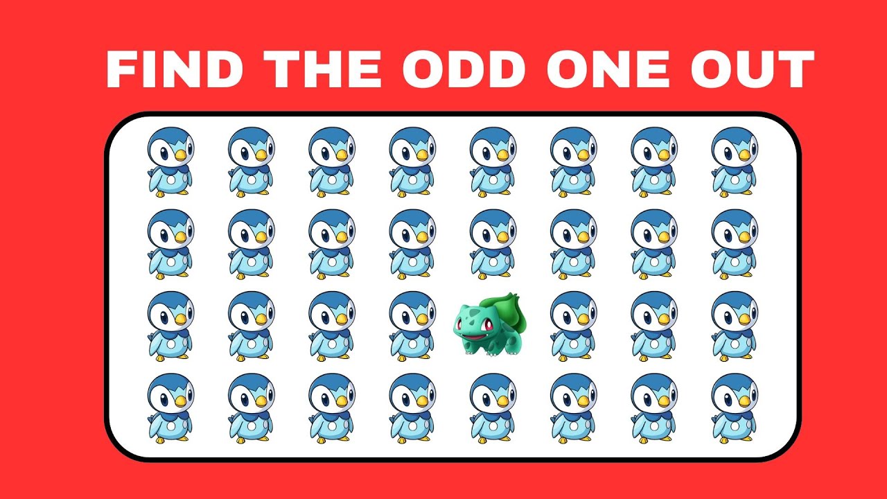 Find the ODD One Out | Emoji Quiz | Easy, Medium, Hard, Impossible |Test your IQ level 🧐