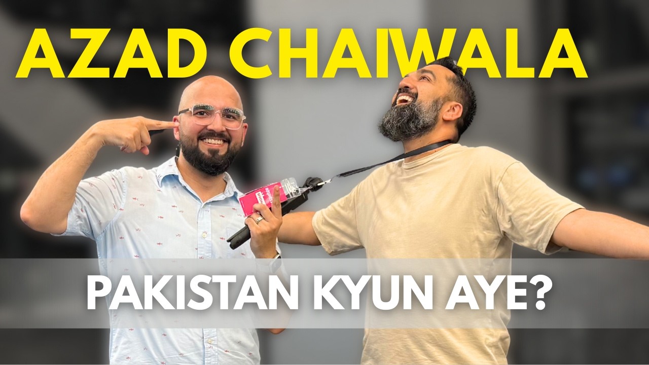 Why Azad Chaiwala Moved to PAKISTAN? END of ChaiCon?